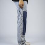 Wide leg jeans