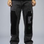 Wide leg jeans