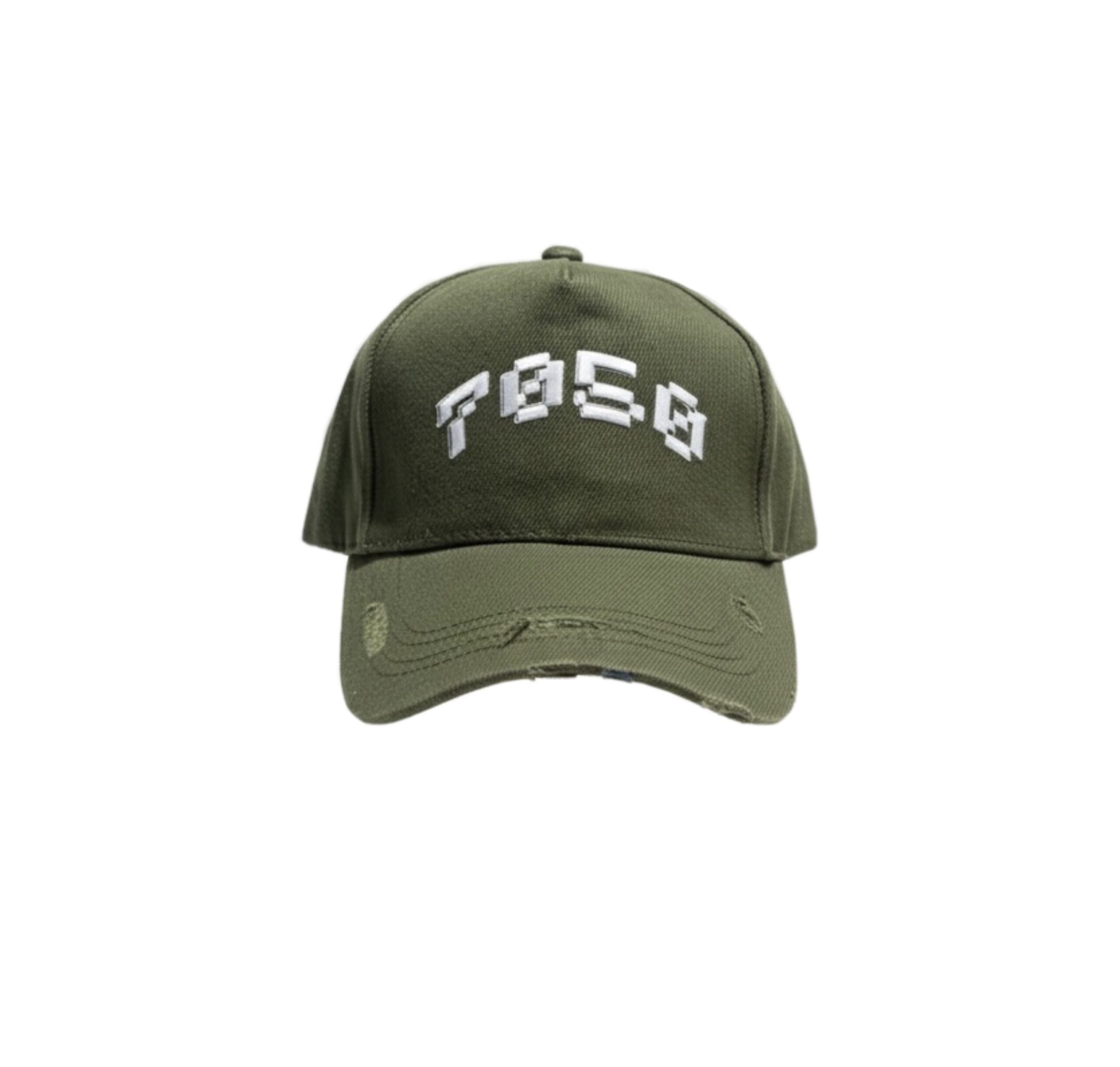 Distressed cap (green)